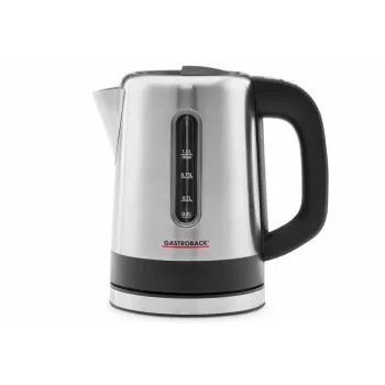 Elektrinis virdulys Gastroback 1 L 2200 W Juodas Nerūdijantis plienas