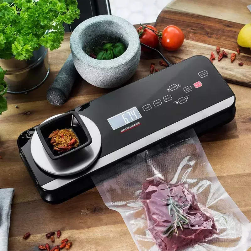 Vakuuminis pakuotojas Gastroback Design Advanced Scale Pro Black