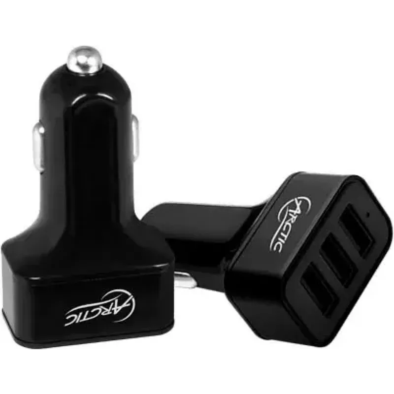 ARCTIC Car Charger 7200 - 3 prievadų automobilinis USB įkroviklis