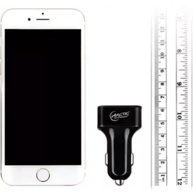 ARCTIC Car Charger 7200 - 3 prievadų automobilinis USB įkroviklis