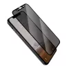 Woodcessories G013 Premium Privacy Glass 3D apsauga ekranui, skirta iPhone Xs Max, 9H grūdintas stiklas