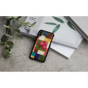 iKins apsauginis dėklas iPhone XS/S — Cherry Blossom White kietas apvalkalas