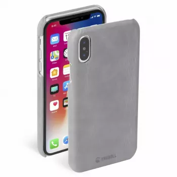 Apsauginis dėklas Krusell Sunne Apple iPhone XS vintage pilka