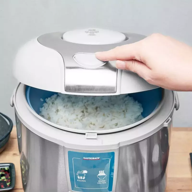 Ryžių virimo aparatas Gastroback Design Pro 5L 700W sidabrinis baltas