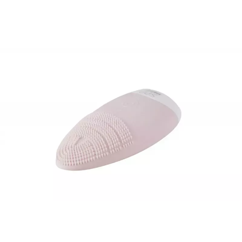 HoMedics FAC-001-EU veido valymo šepetėlis su besisukančiu šepetėliu, rožinė, balta, baterija