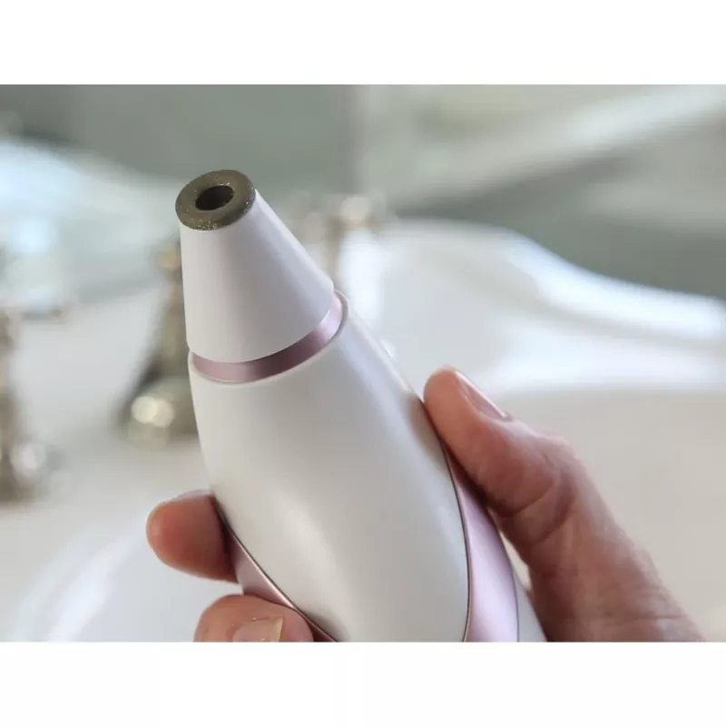 HoMedics Radiance odos priežiūros prietaisas Vakuuminė mikrodermabrazija Rožinis auksas, Baltas