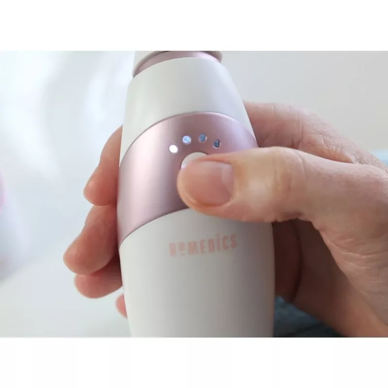 HoMedics Radiance odos priežiūros prietaisas Vakuuminė mikrodermabrazija Rožinis auksas, Baltas