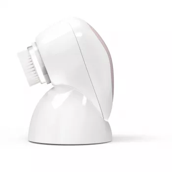 HoMedics FAC-600-EU veido valymo šepetėlis su pulsacine technologija Rožinis auksas, Baltas