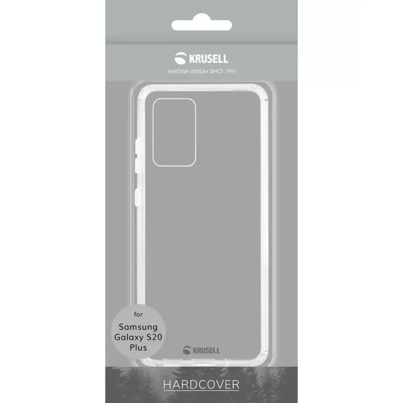 Krusell Essentials Samsung Galaxy S20+ 6,7 colio permatomas dėklas
