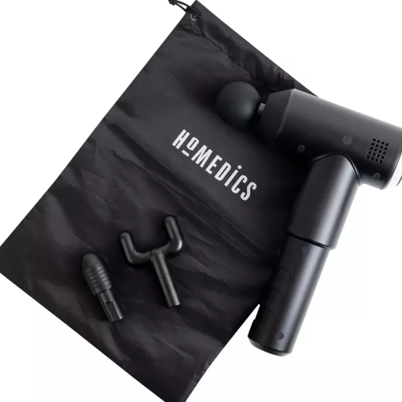 HoMedics PGM-200-EU masažinis prietaisas kojoms, juodas