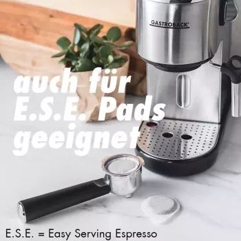 Espresso aparatas Gastroback Design Espresso Piccolo 1,4 L rankinis