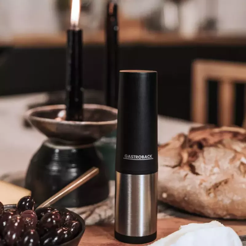 Decanterio kamštis Gastroback Aroma 47102 juodas nerūdijantis plienas