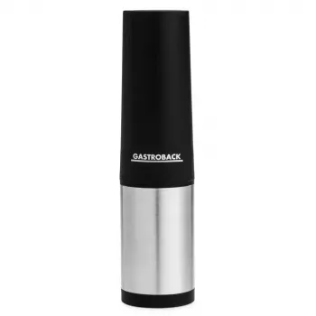 Decanterio kamštis Gastroback Aroma 47102 juodas nerūdijantis plienas
