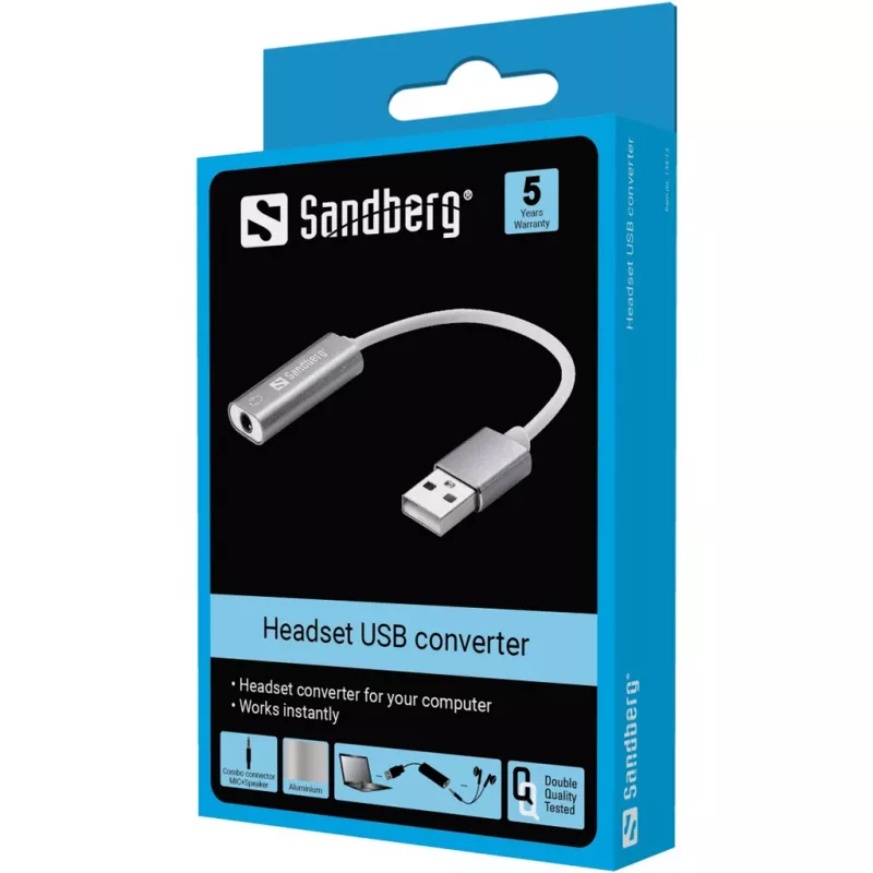 Sandberg USB adapteris ausinėms