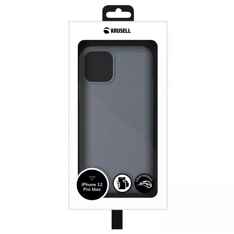 Krusell 62187 dėklas iPhone 12 Pro Max 17 cm (6,7 colio) Pilka