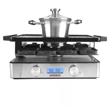 Gastroback Design Raclette-Fondue Advanced Plus 2200 W – raclette ir fondiu prietaisas