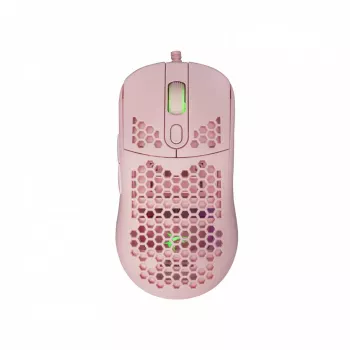 Pelė White Shark Galahad Pink USB Type-A