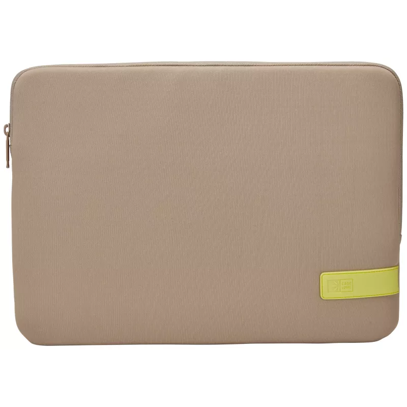 Case Logic Reflect REFPC-116 Plaza Taupe/Sun-Lime 39,6 cm (15,6 col.) rankovinis dėklas nešiojamam kompiuteriui