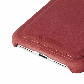 Dėklas Krusell Sunne Apple iPhone 11, vintažinė raudona