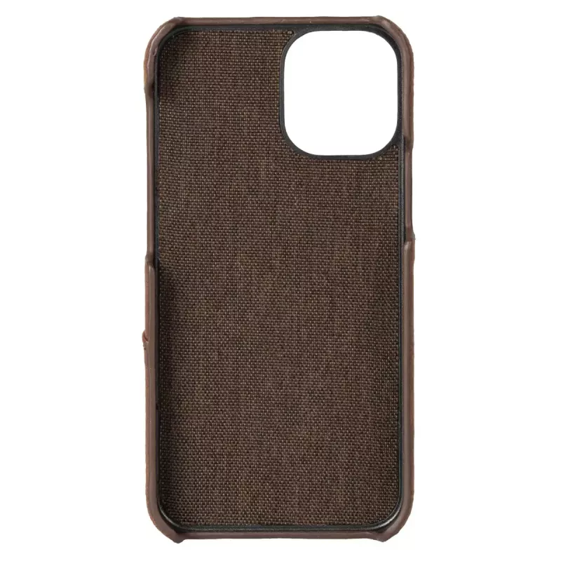 Krusell 62154 apsauginis dėklas iPhone 12 Mini, rudas