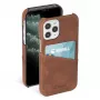 Krusell 62154 apsauginis dėklas iPhone 12 Mini, rudas