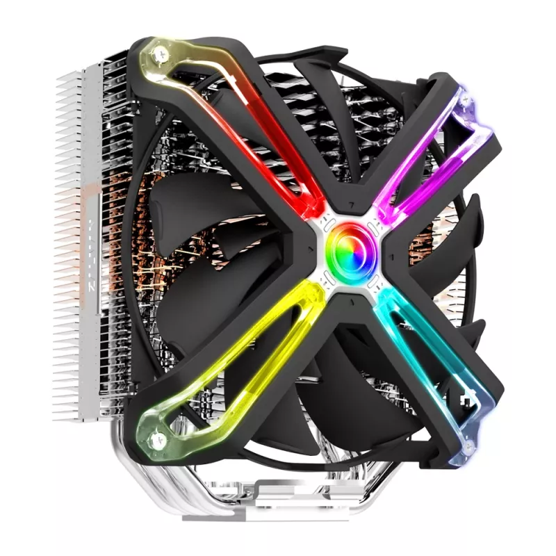 Zalman CNPS17X procesoriaus aušintuvas 14 cm juodas, pilkas