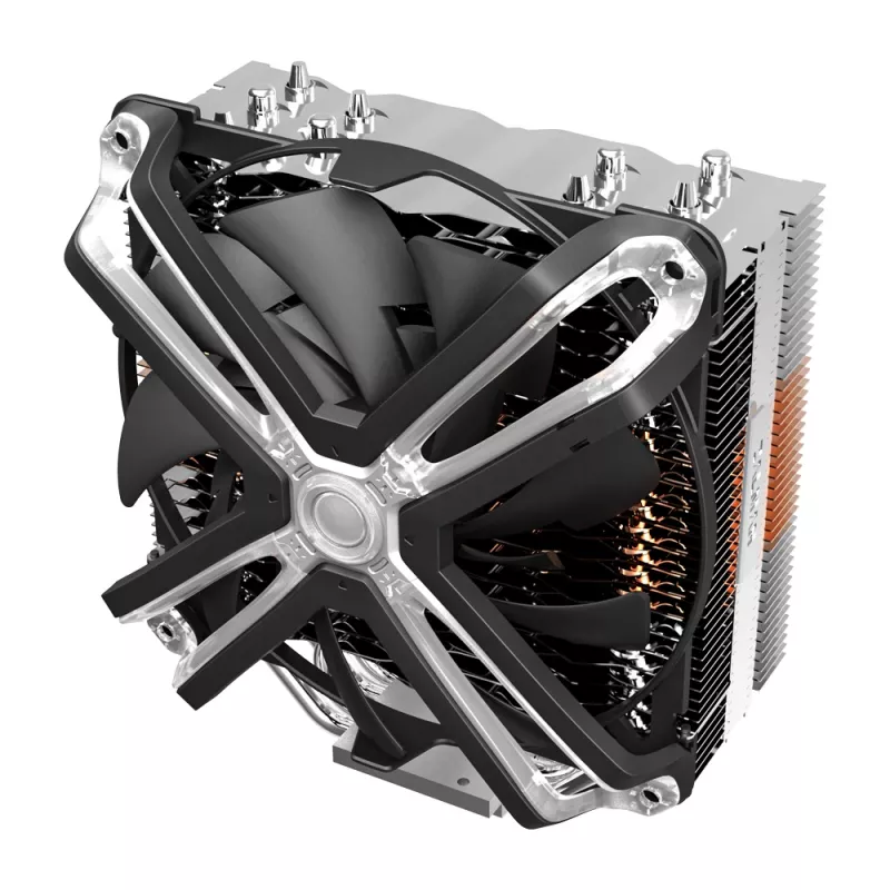 Zalman CNPS17X procesoriaus aušintuvas 14 cm juodas, pilkas
