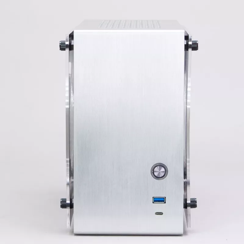Korpusas PC Zalman M2 Mini-Silver Mini Tower sidabrinis