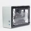 Korpusas PC Zalman M2 Mini-Silver Mini Tower sidabrinis
