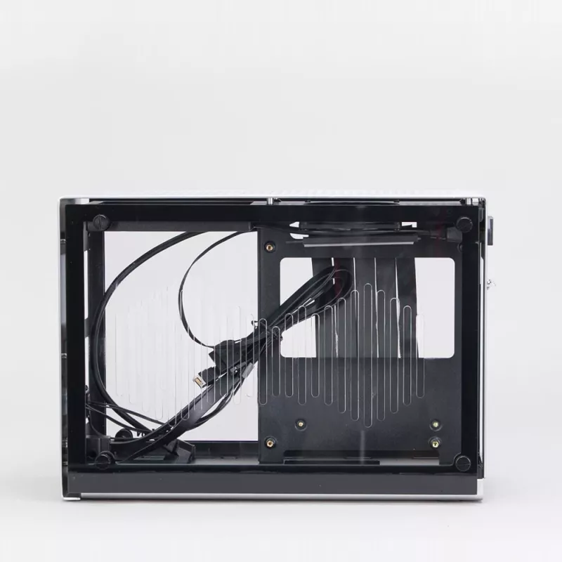 Korpusas PC Zalman M2 Mini-Silver Mini Tower sidabrinis