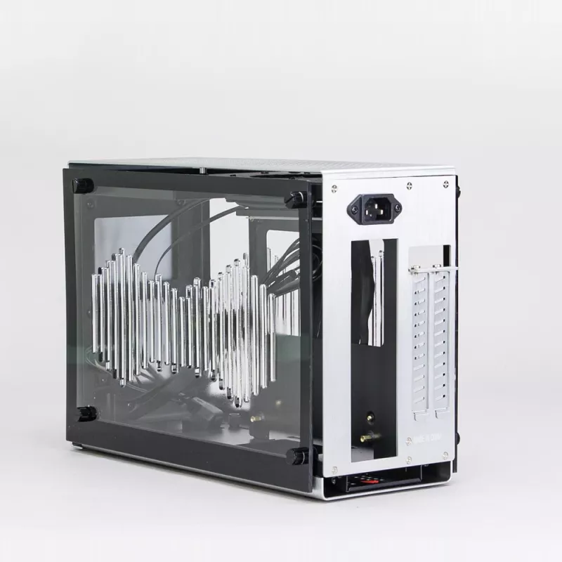 Korpusas PC Zalman M2 Mini-Silver Mini Tower sidabrinis