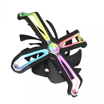 Zalman ZM-SF140 kompiuterio aušinimo ventiliatorius 14 cm juodas
