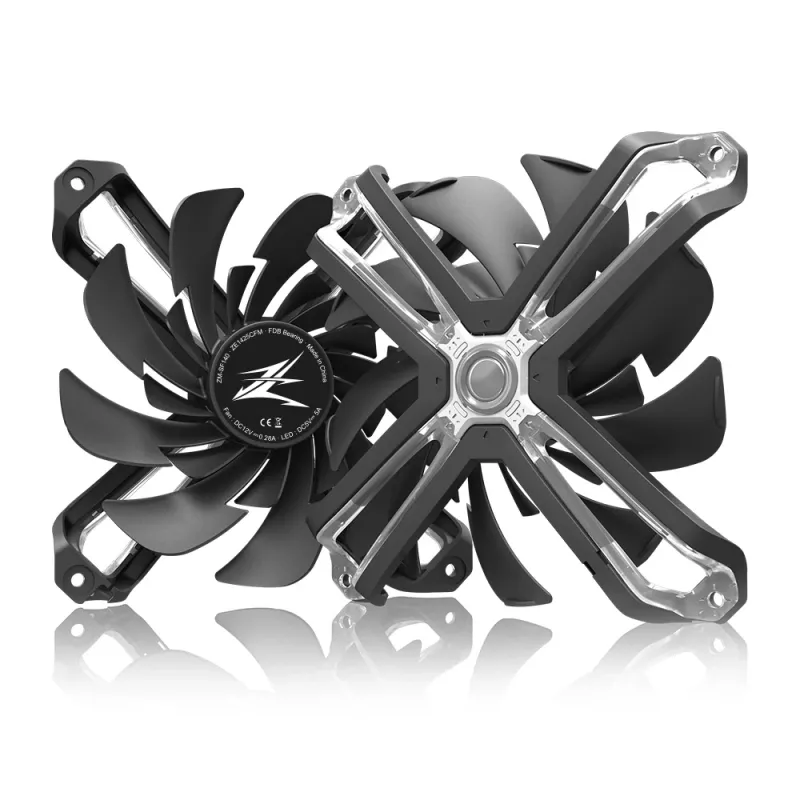 Zalman ZM-SF140 kompiuterio aušinimo ventiliatorius 14 cm juodas