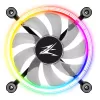 Zalman ZM-LF120 120 mm kompiuterio korpuso ventiliatorius juodas/baltas