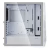 Zalman Z9 Iceberg ATX Mid Tower PC korpusas, baltas ventiliatorius Midi bokštas