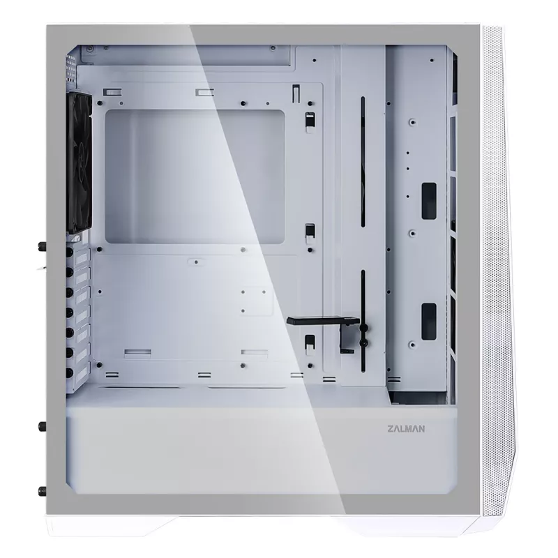Zalman Z9 Iceberg ATX Mid Tower PC korpusas, baltas ventiliatorius Midi bokštas