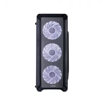 Zalman i3 Midi-Tower korpusas - Juodas Langas