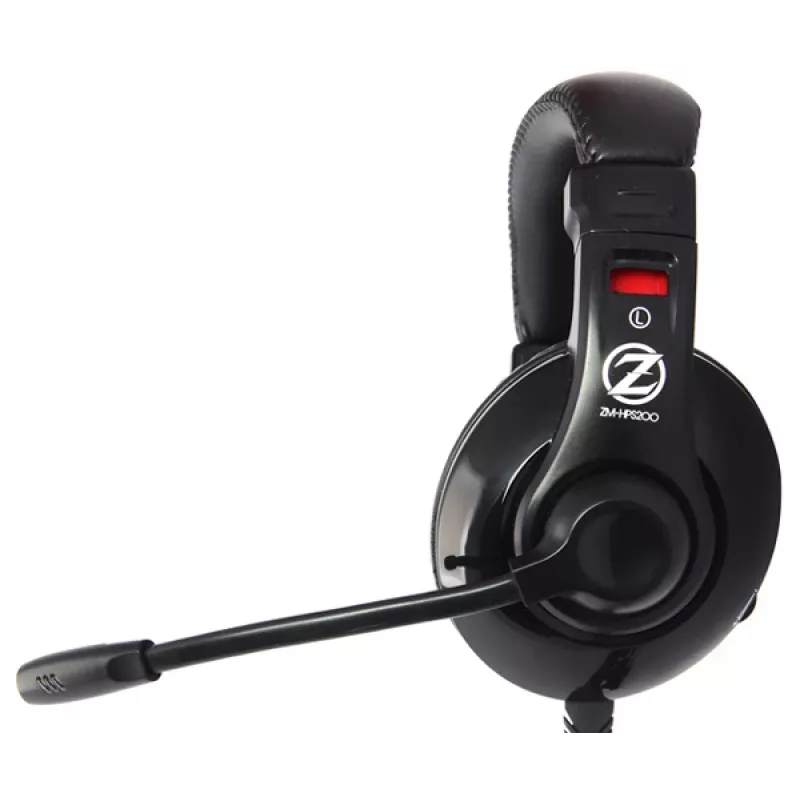 Zalman ZM-HPS200 laidinės ausinės / headset, juodos, 20–20000 Hz