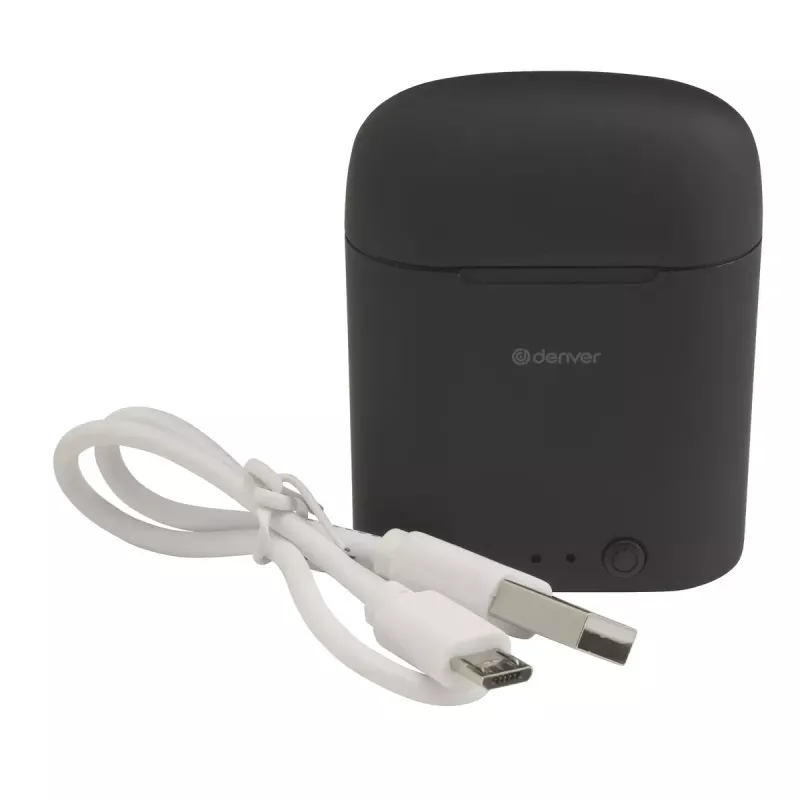 Belaidės ausinės Denver TWE-46BLACK