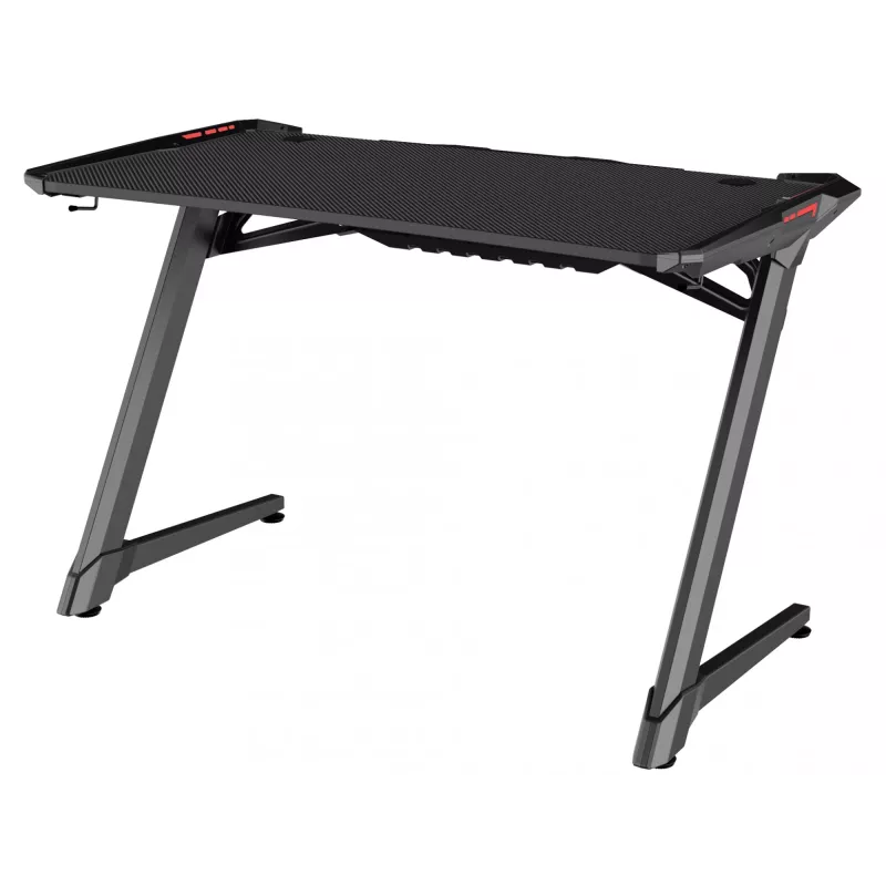 Gaming stalas Sandberg Fighter Gaming Desk 2 juodas