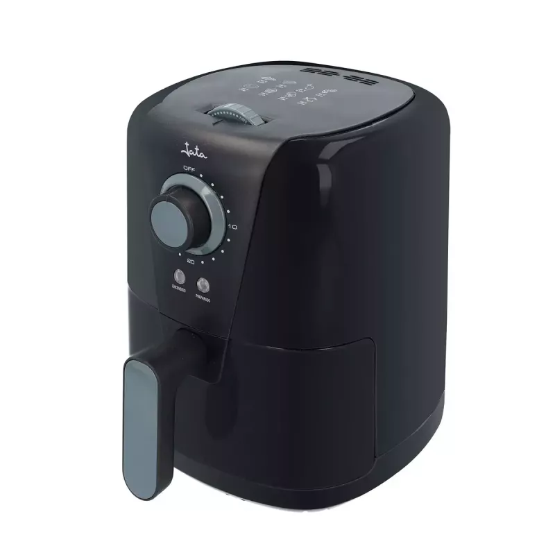 Karšto oro gruzdintuvė JATA JEFR1221 Single 1,5 L 1000 W Juoda
