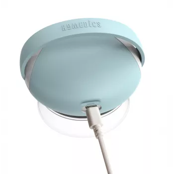 HoMedics Smoothee IR kojų masažuoklis su vakuumu ir infraraudonaisiais spinduliais, 4 galvutės, baltas, maitinamas baterijomis