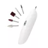 HoMedics 5-in-1 elektrinis manikiūro ir pedikiūro rinkinys su 5 antgaliais, baterijomis, plastikinis