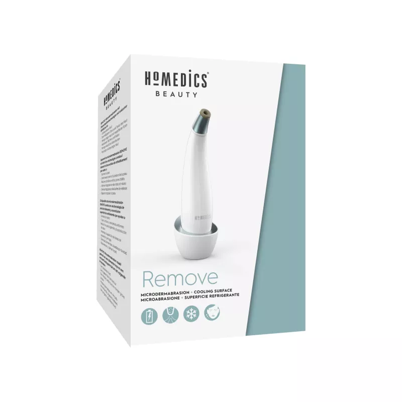 HoMedics MD-1000-EU2 odos priežiūros prietaisas Vakuuminė mikrodermabrazija Baltas