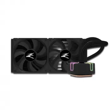 Zalman Reserator5 Z24 Black – procesoriaus skysčinis aušintuvas, 240 mm radiatorius, 2 x SF120 ARGB ventiliatoriai