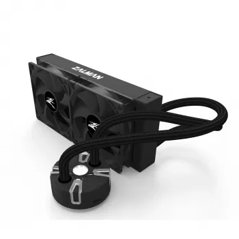 Zalman Reserator5 Z24 Black – procesoriaus skysčinis aušintuvas, 240 mm radiatorius, 2 x SF120 ARGB ventiliatoriai