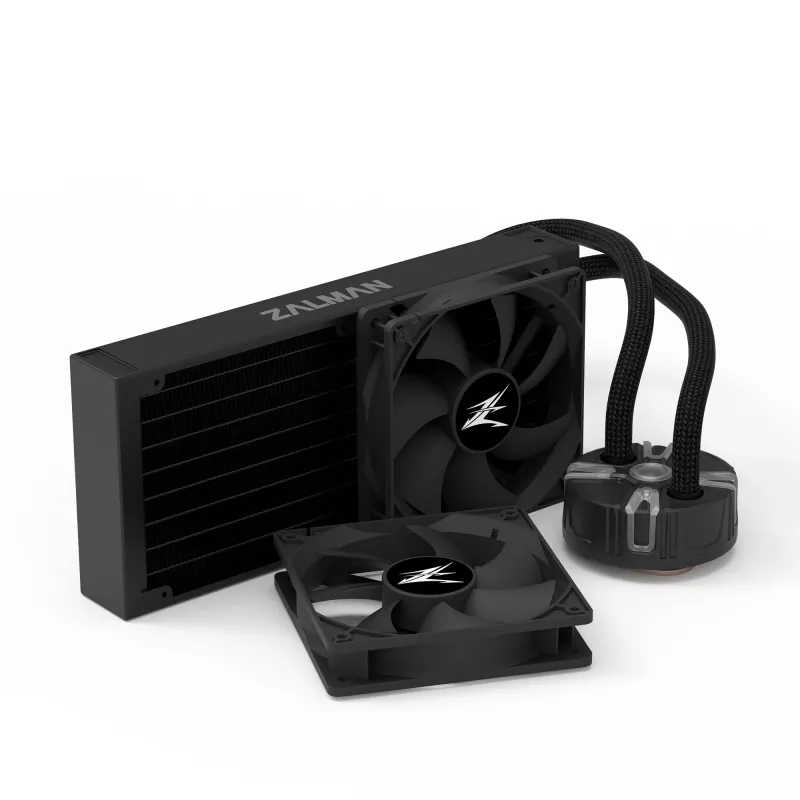 Zalman Reserator5 Z24 Black – procesoriaus skysčinis aušintuvas, 240 mm radiatorius, 2 x SF120 ARGB ventiliatoriai
