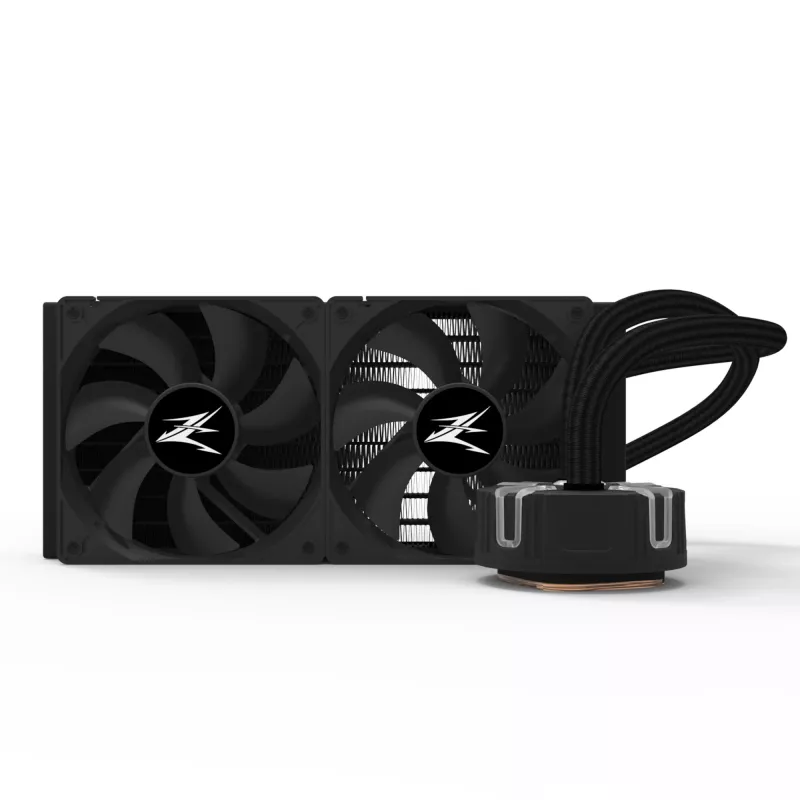 Zalman Reserator5 Z24 Black – procesoriaus skysčinis aušintuvas, 240 mm radiatorius, 2 x SF120 ARGB ventiliatoriai