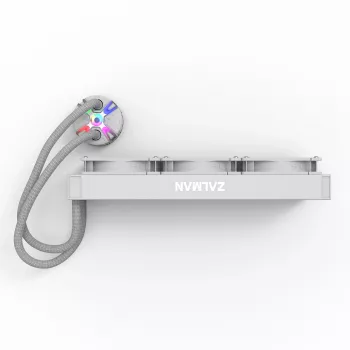 Zalman Reserator5 Z36 White kompiuterio skysčio aušinimas procesoriui 12 cm Juoda