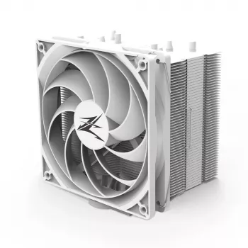 Zalman CNPS10X PERFORMA White – baltas procesoriaus aušintuvas, 180 W TDP, 135 mm ventiliatorius, EBR guolis